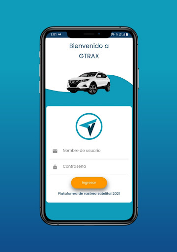 Android application Gtrax GPS screenshort