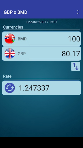 Pound GBP x Bermudian Dollar Screen 2