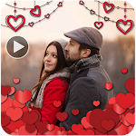 Cover Image of Descargar Día de San Valentín Video Maker con música  APK