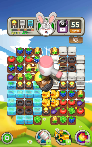 Farm Raid - Match 3 Puzzle