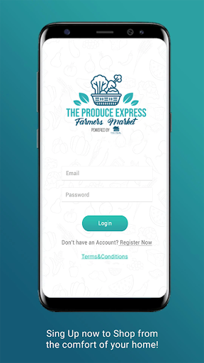Android application The Produce Express screenshort