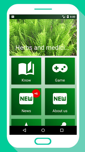 Android application HEALTHY HERBS - Herb Guide App screenshort