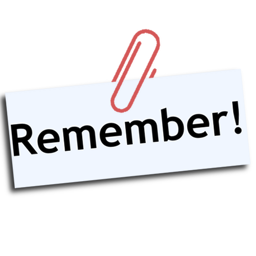 Memo to remember logo
