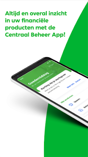 Android application Centraal Beheer screenshort