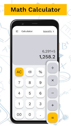 Android application Scientific Calculator & Simple screenshort