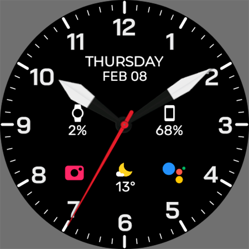 Chester Dark MOD watch face logo