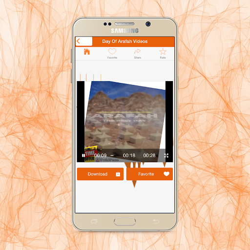 Android application Day Of Arafat Video Status screenshort