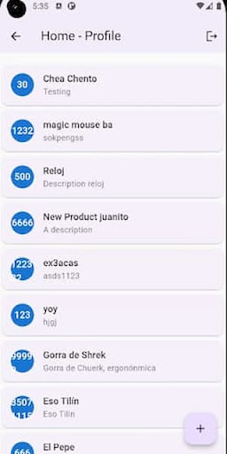Android application AKatalog - PlatziCatalog screenshort