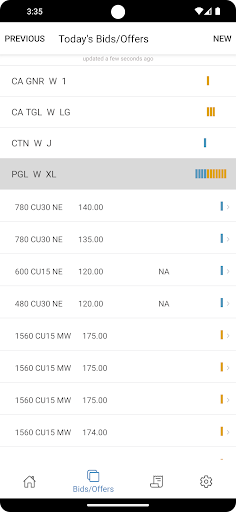Android application ECI screenshort