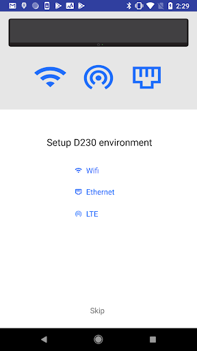 Android application D230 Tool screenshort