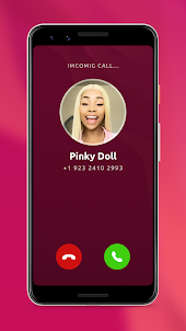 Pinky Doll Video Call