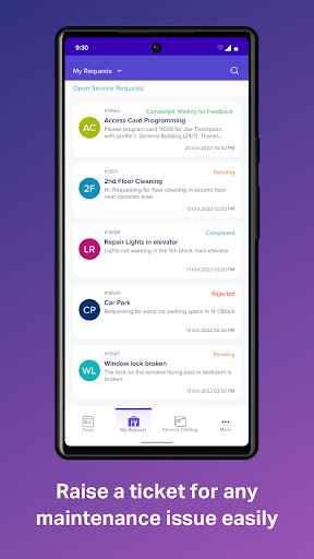 Facilio - Tenant Portal Screen 2