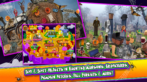 Hidden Object Halloween and Fall
