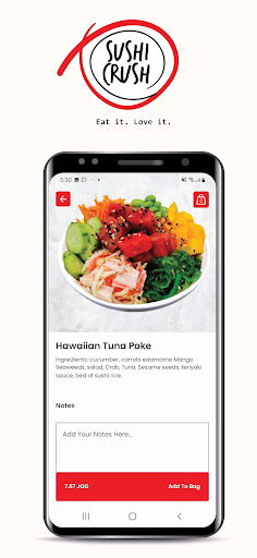 Android application Sushi Crush JO screenshort