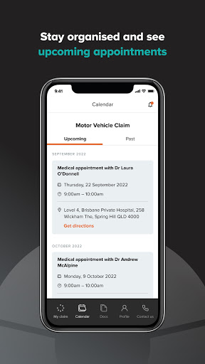 Shine Lawyers Case Tracker Screen 3