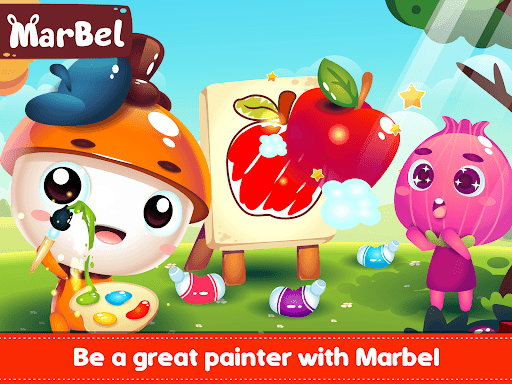 Screenshot of Marbel Kids Coloring Books