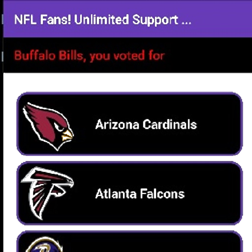 NFL Fans! Unlimited Support .. logo