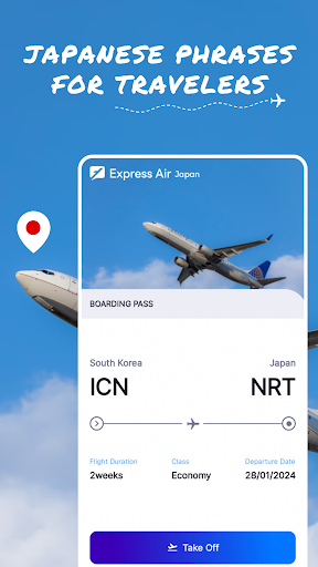 Android application Express Air-Japan Trip Phrase screenshort