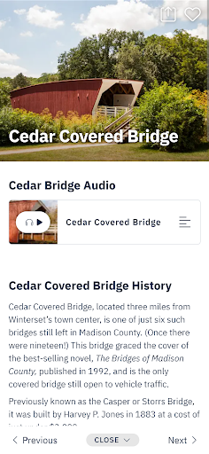 Covered Bridges Scenic Byway
