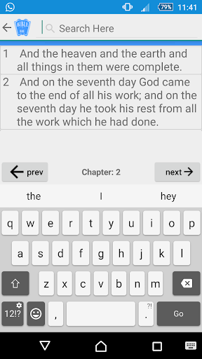 World English Bible Screen 2
