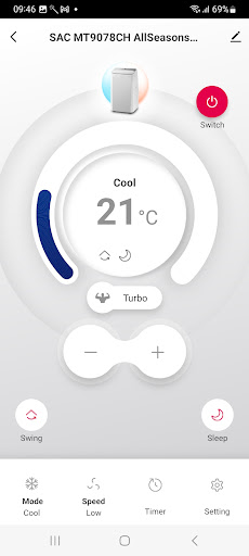 Sencor HOME Screen 3