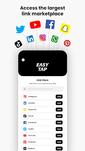 Screenshot of EasyTap: Digital Business Card