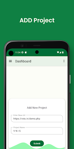 Android application JSON Widgets screenshort