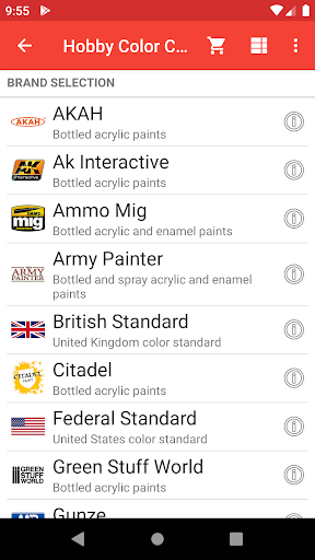Hobby Color Converter Apps On Google Play - Mr Hobby Color Paint Conversion Chart