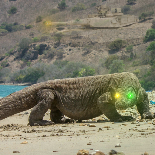 Komodo Dragon Danger Sounds logo