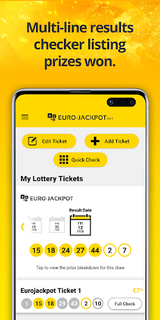 Eurojackpot Resultsのおすすめ画像3