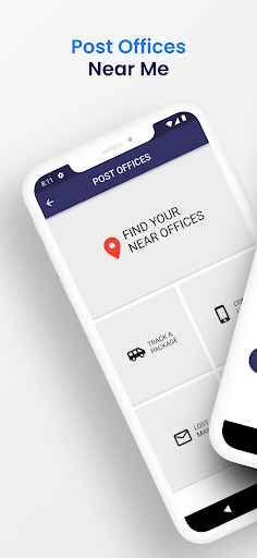 Android application Post Office Near Me screenshort
