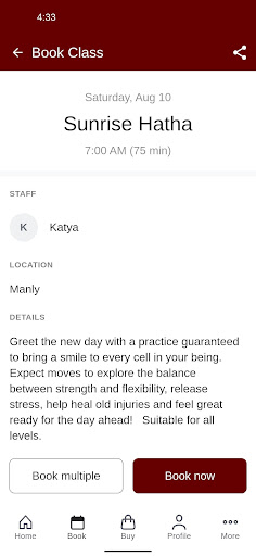 Qi Yoga Screen 3