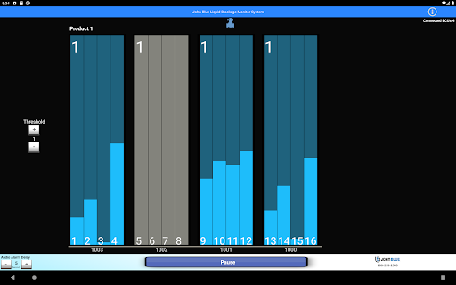Android application John Blue Blockage Monitor screenshort