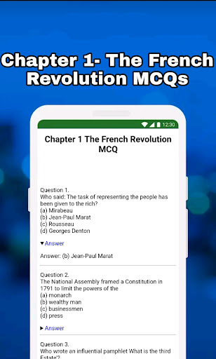 Screenshot of 9th Class SST Solution English
