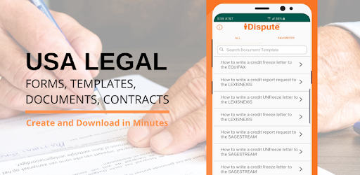 iDispute – Legal Forms, Legal 