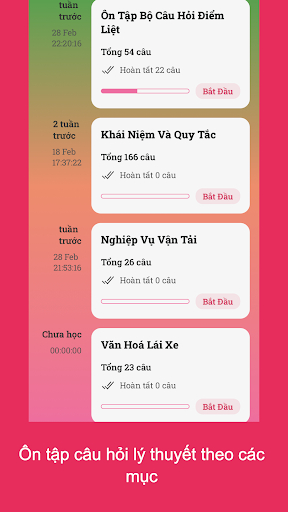 Thi giấy phép lái xe Screen 2