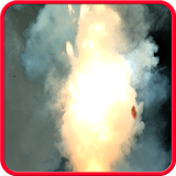 Fire explosions icon