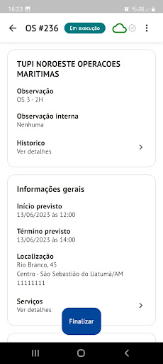 Nasajon ERP - Serviços Screen 3