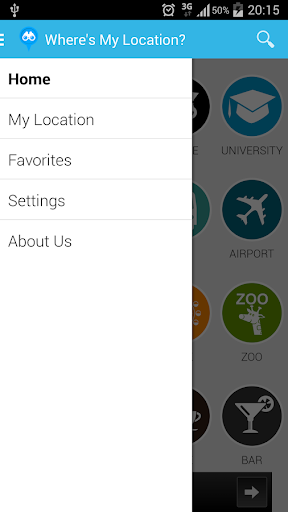 Find Near Places Screen 2