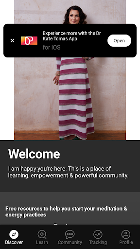 Android application Dr Kate Tomas screenshort