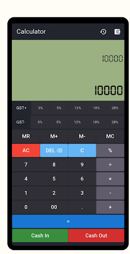 CITIZEN CALCULATOR WITH GST