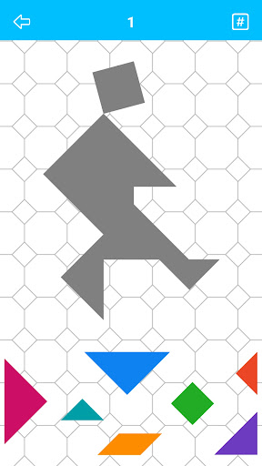 Tangram Puzzles 1000 Screen 2