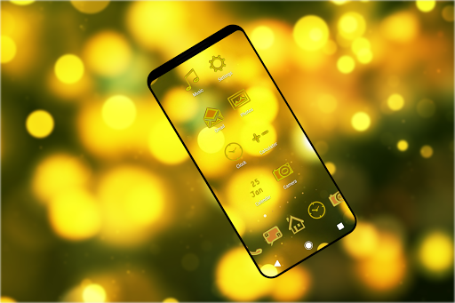 Android application Golden Theme screenshort