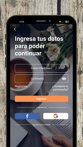 Android application Restauran-T screenshort