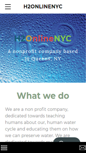 Android application H2OnlineNYC screenshort