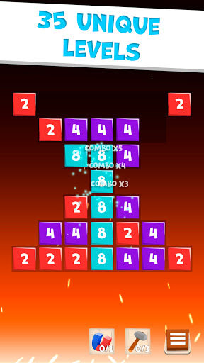 Chain Tile 2048 merge puzzle