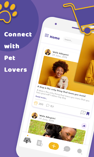 Android application Petmi - Home to Pet Lovers screenshort