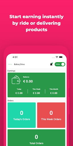 Bahaq Drive Drive and Earn