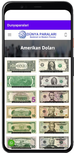 Dünya Paraları Banknot ve Made Screen 3