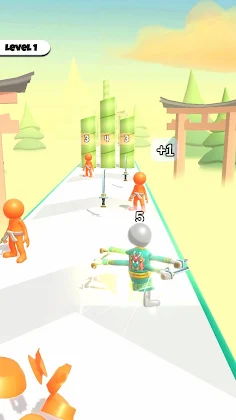 Samurai Demon Run - Screenshot 1